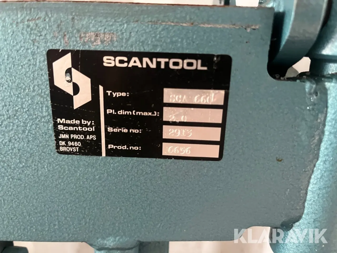 Billede 4 - Pladebukker Scantool SCA 660