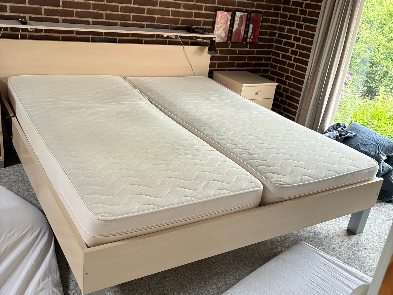 Billede 2 - Elevationsseng med topmadras