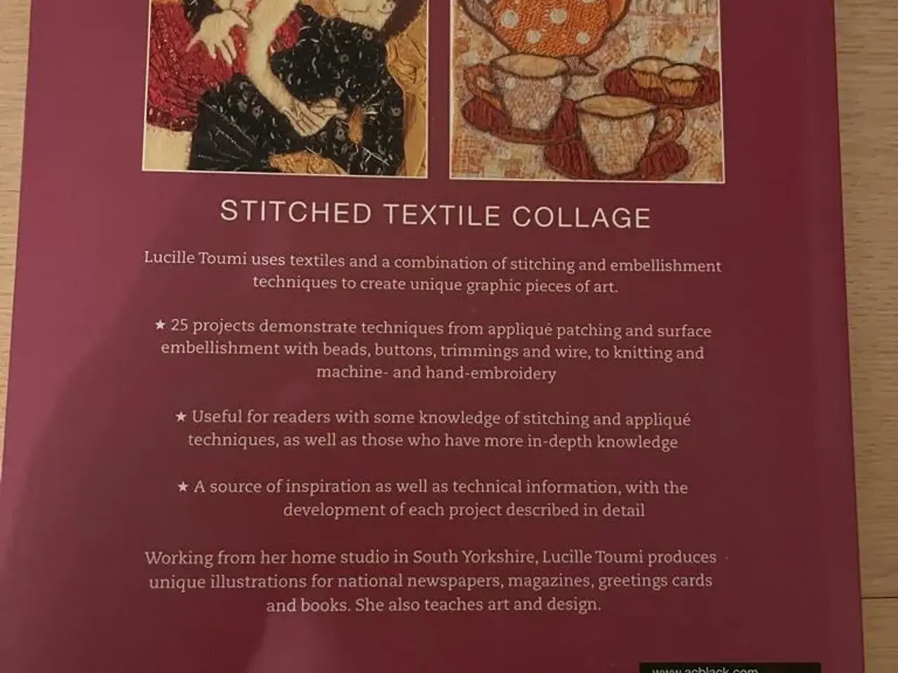 Billede 2 - Bog - Stitched Textile Collage