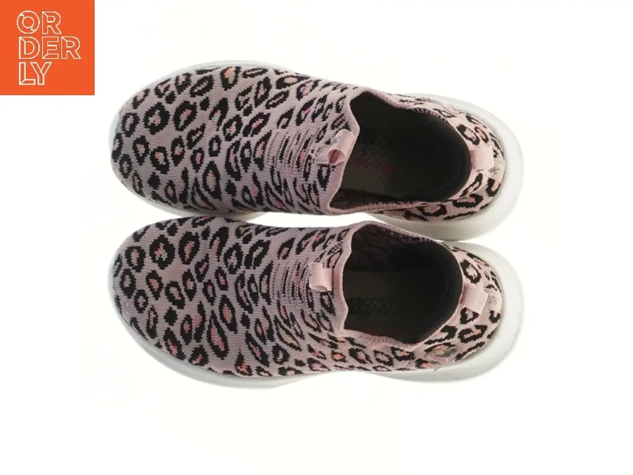 Billede 2 - Leopardmønstrede sneakers til børn fra Skechers (str. 22 cm)