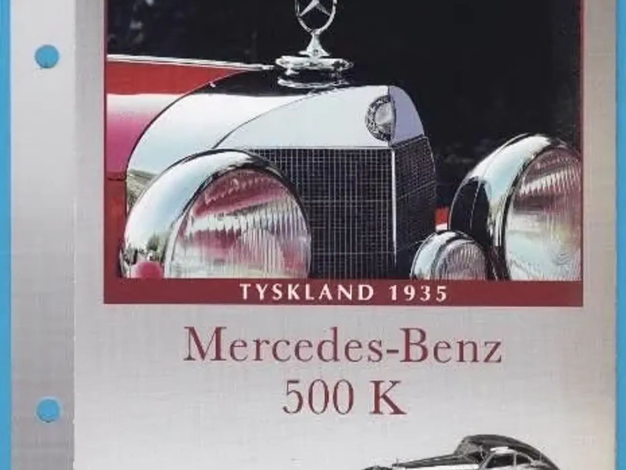 Billede 2 - Mercedes ? Benz 500K (silver car collection)