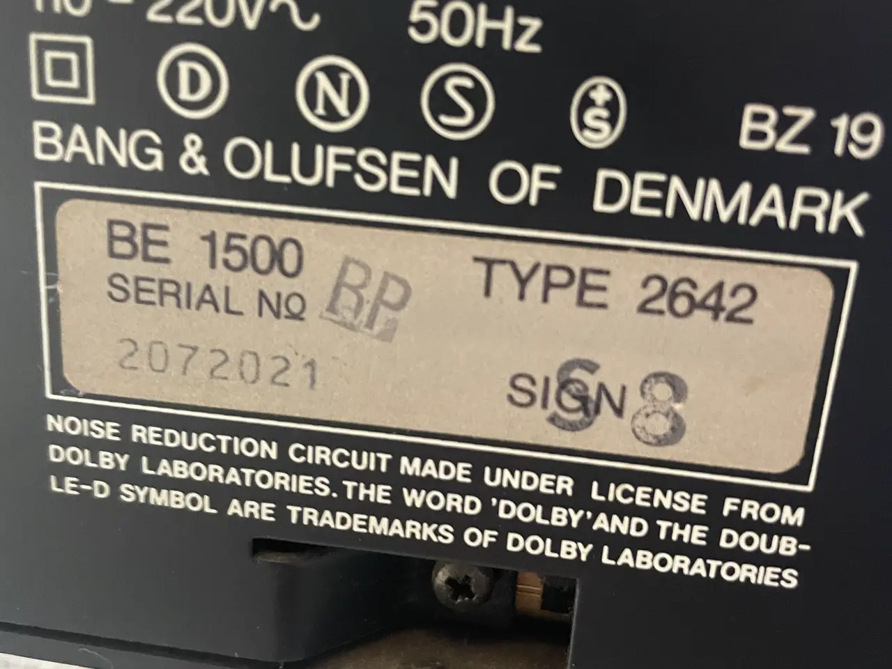 Billede 5 - Bang & Olufsen - Beocord 1500 Båndoptager