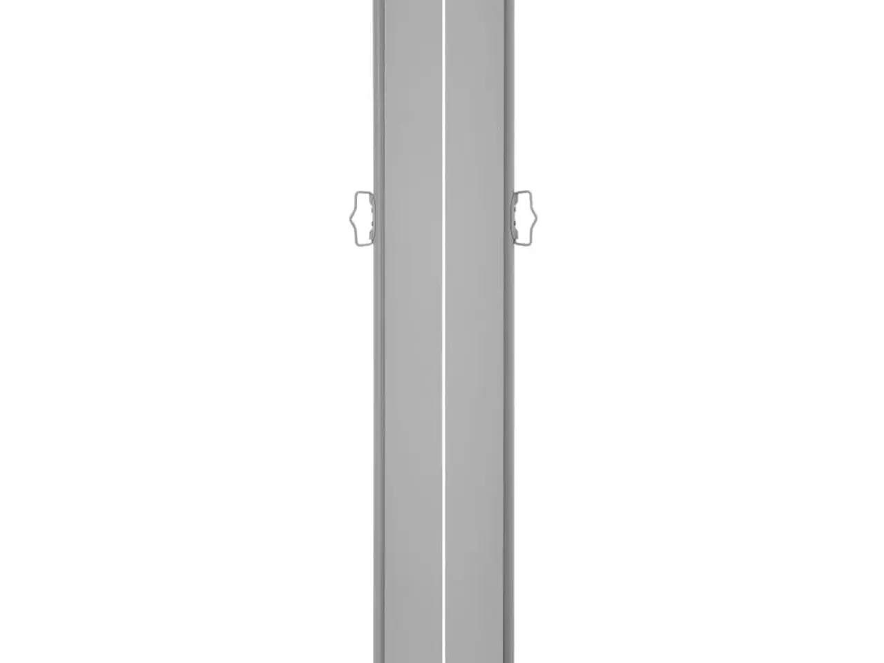 Billede 6 - Sammenrullelig sidemarkise 100 × 1.000 cm - sort