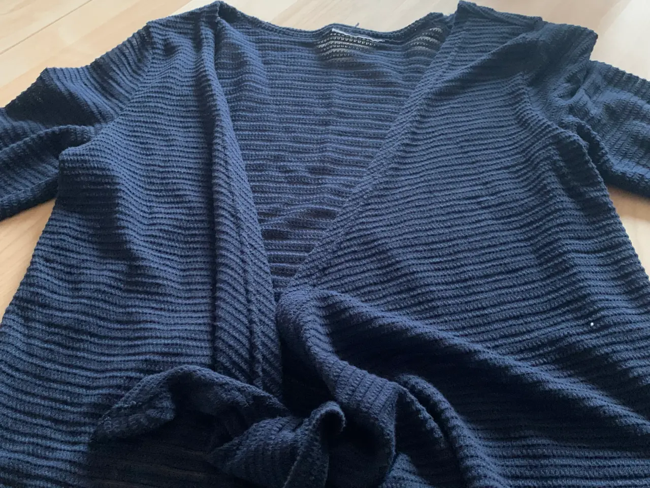 Billede 1 - Blå bolero, str. M