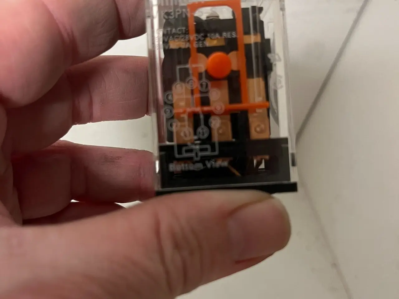 Billede 5 - Omron relæ parti 24V AC/DC MK3P-I + Sockets parti