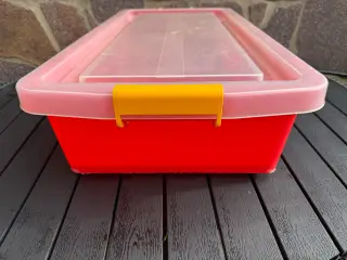 Bedroller RETRO rød/gul