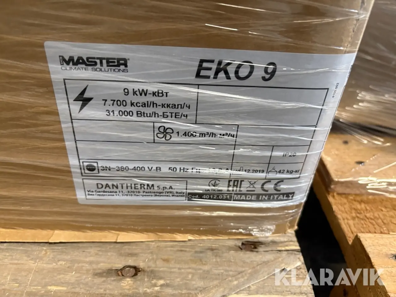 Billede 6 - Varmeblæsere Dantherm EKO 9 - 36 styk