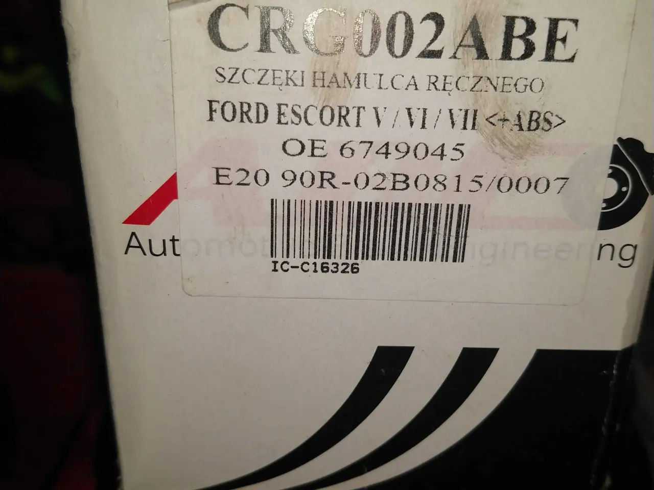 Billede 8 - Reservedele til ford escort cabriolet nye