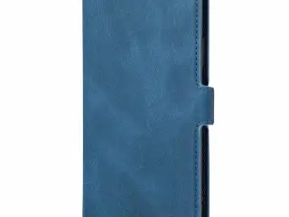 Google Pixel 7A blå lædercover