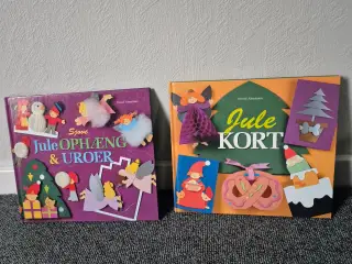 2 stk jule papor klips bøger