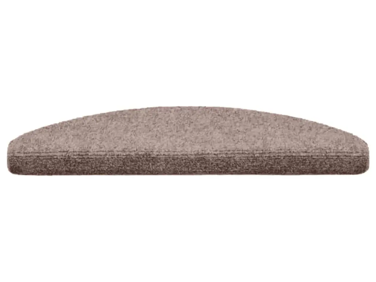 Billede 4 - Trappemåtter selvklæbende 15 stk. 65x21x4 cm lys brune halvrund store