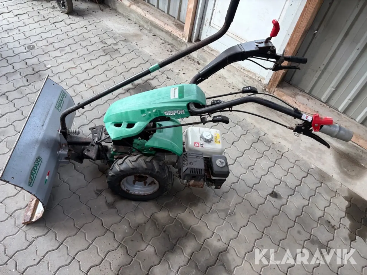 Billede 3 - Redskabsbærer med skrabeblad Ferrari 515L grifon