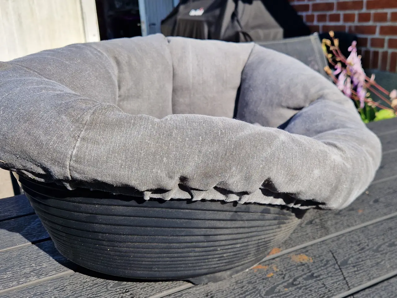 Billede 2 - Ferplast hundekurv Siesta Deluxe sort med betræk