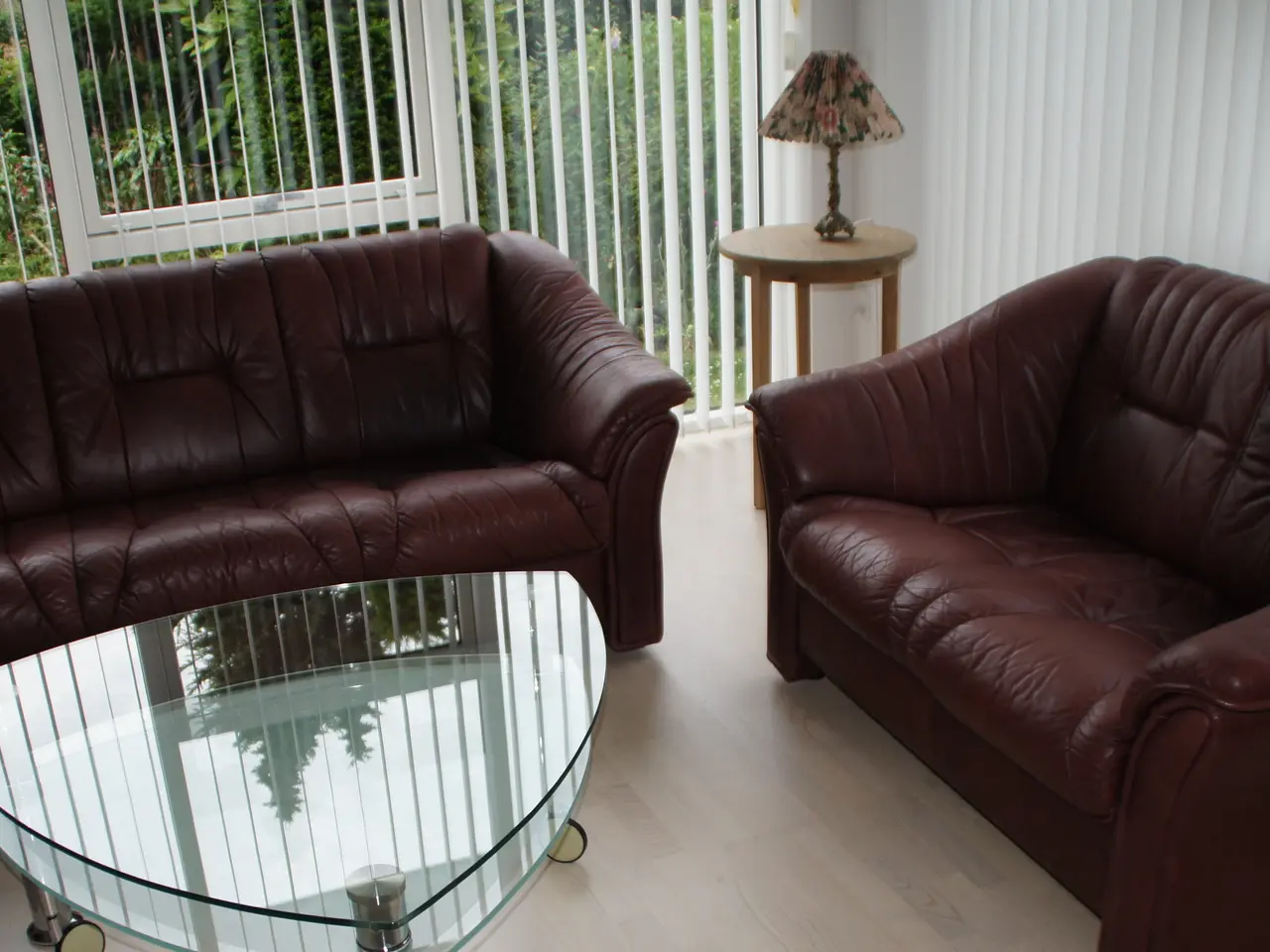Billede 1 - Sofa 3+2 pers. i læder.