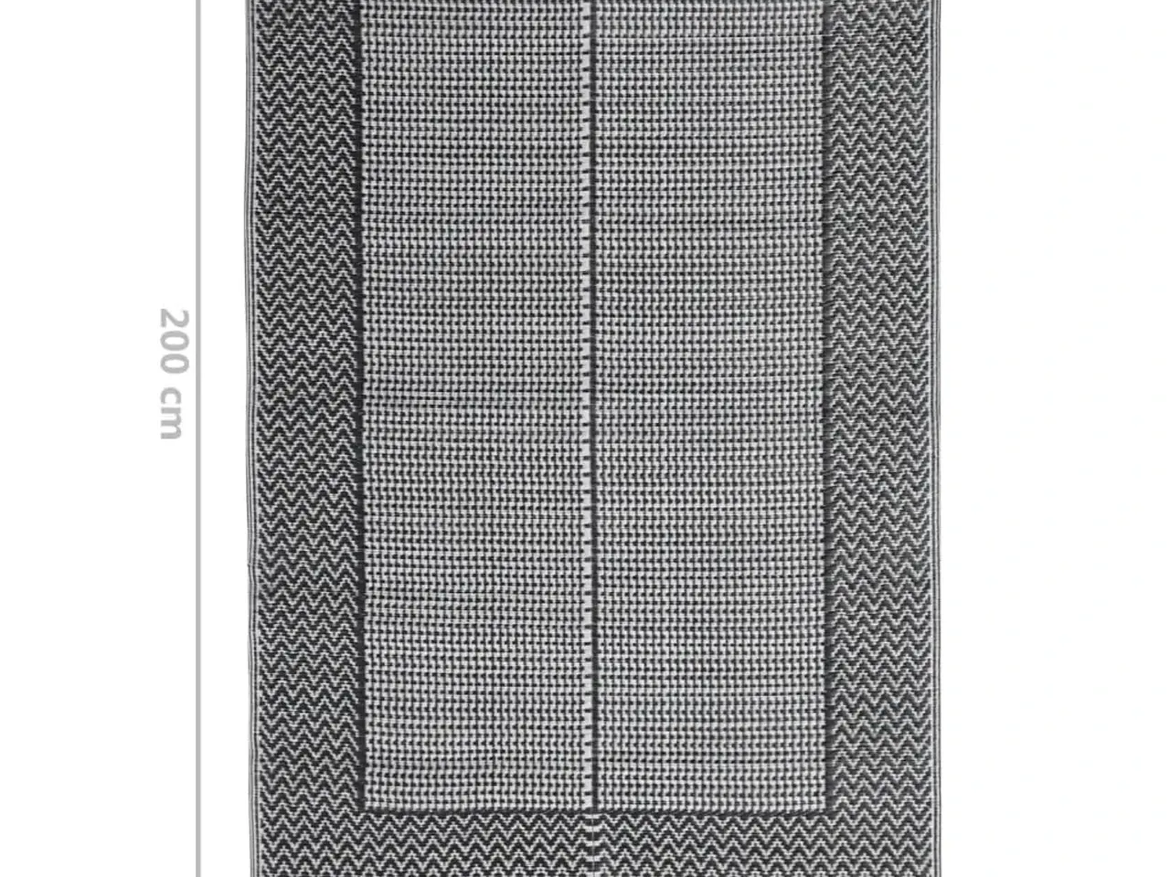 Billede 7 - Udendørs gulvtæppe ARAKIL 140x200 cm PP sort