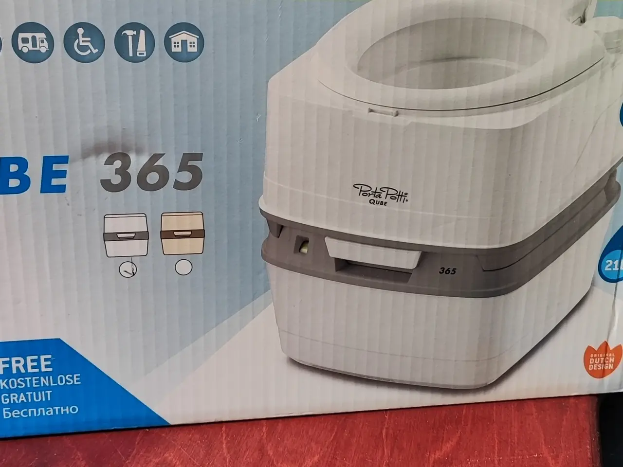 Billede 1 - kemisk toilet