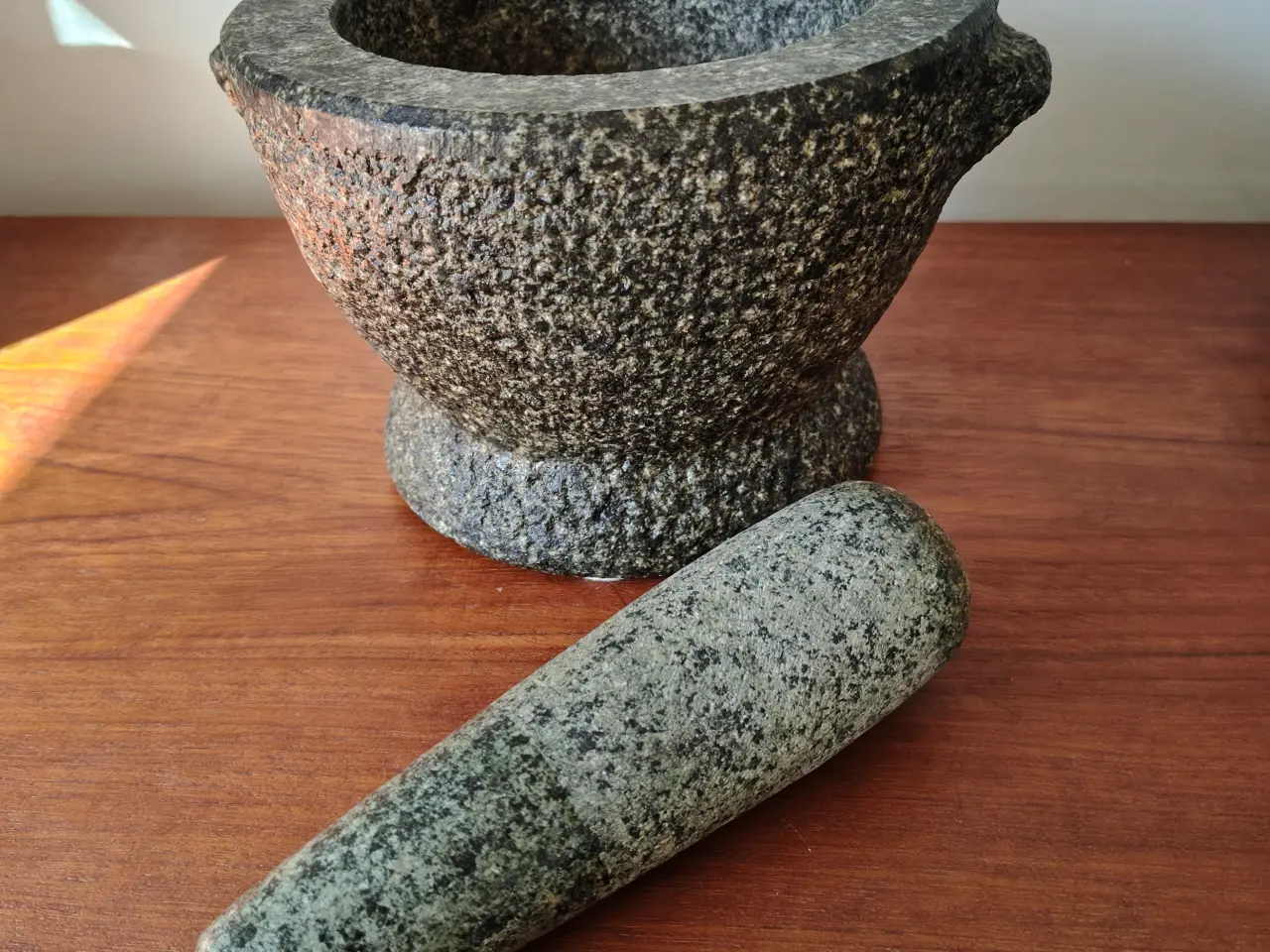 Billede 3 - Flot stor granit morter