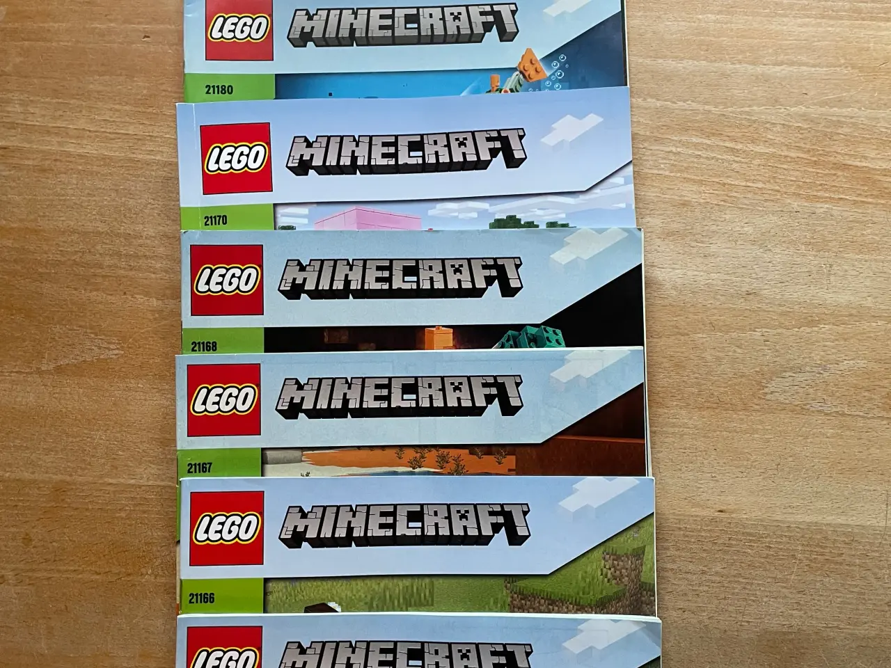 Billede 1 - Lego Minecraft manualer