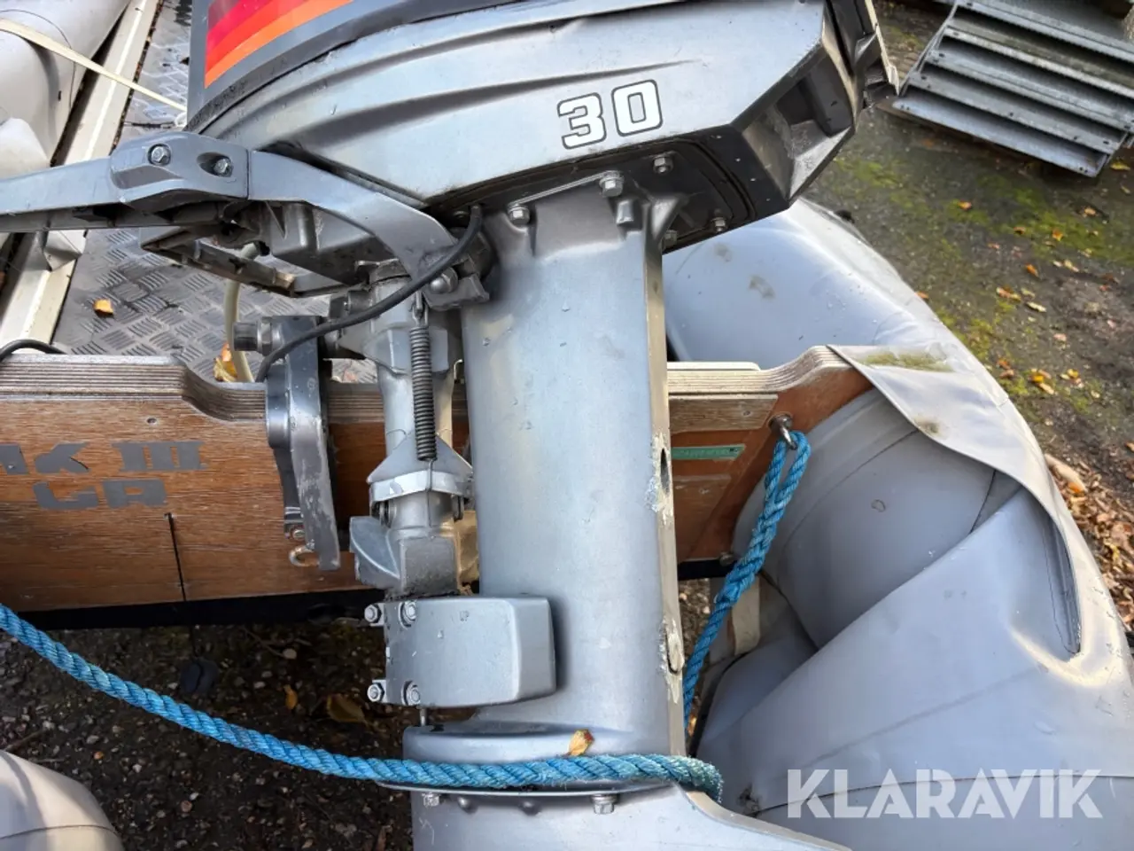 Billede 11 - Gummibåd, trailer og motor Zodiac, Variant, Mariner