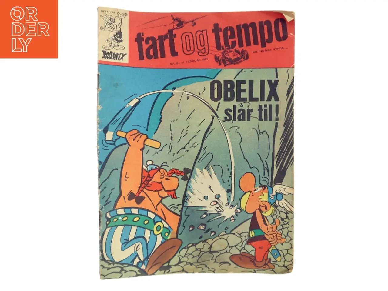Billede 1 - Fart og tempo: Obelix slår til! af René Goscinny (Bog)