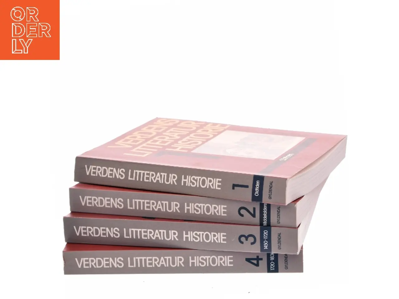 Billede 2 - Verdens litteraturhistorie af <Udfyld bogens forfattere< (Bog)
