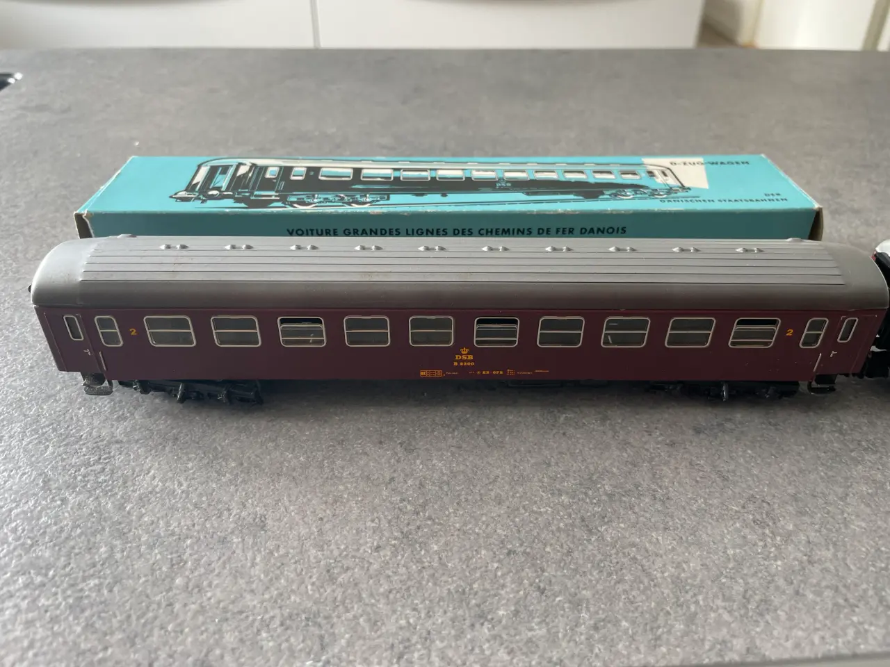 Billede 1 - Märklin 4 brune 4045 DSB passagervogne