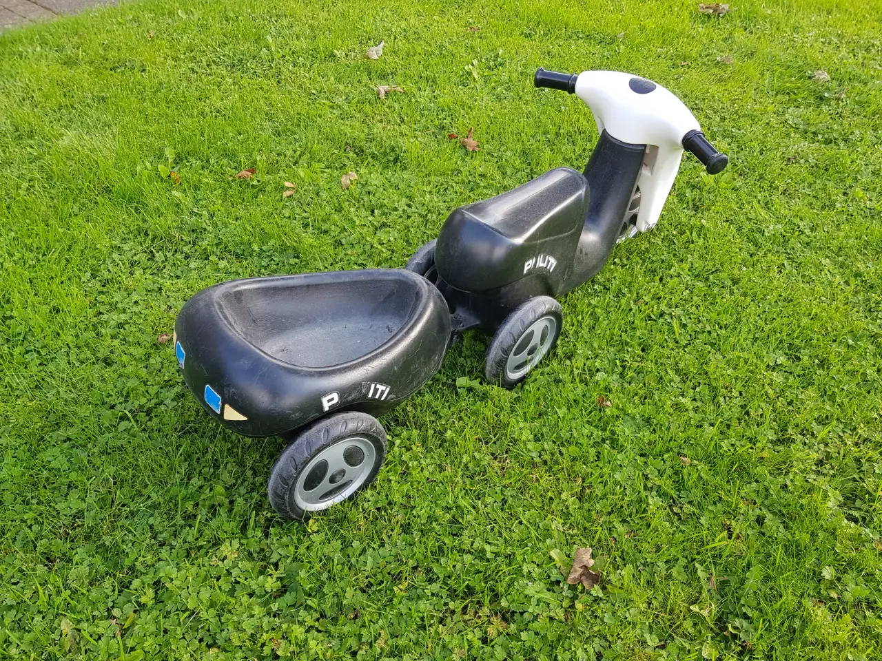 Billede 3 - Børne scooter med anhænger