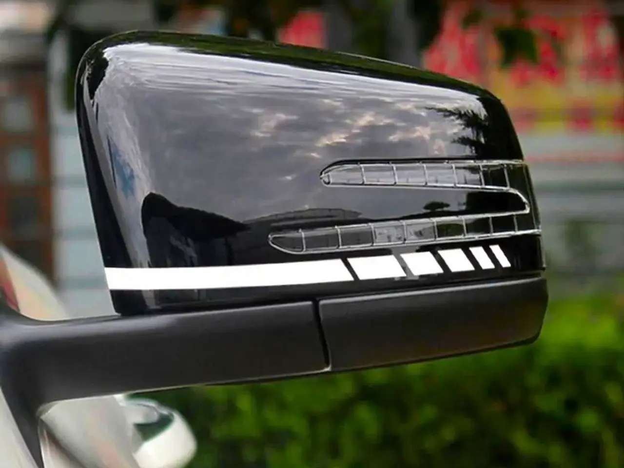 Billede 1 - AMG sidespejle striber