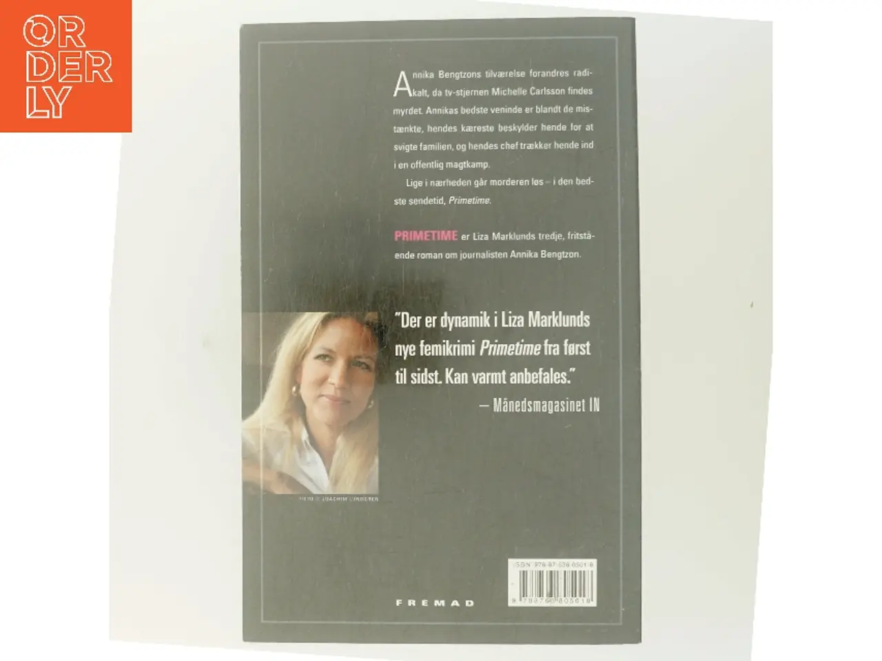 Billede 3 - Liza Marklund D"NISCH - Primetime Prime Time af Liza Marklund (Bog)