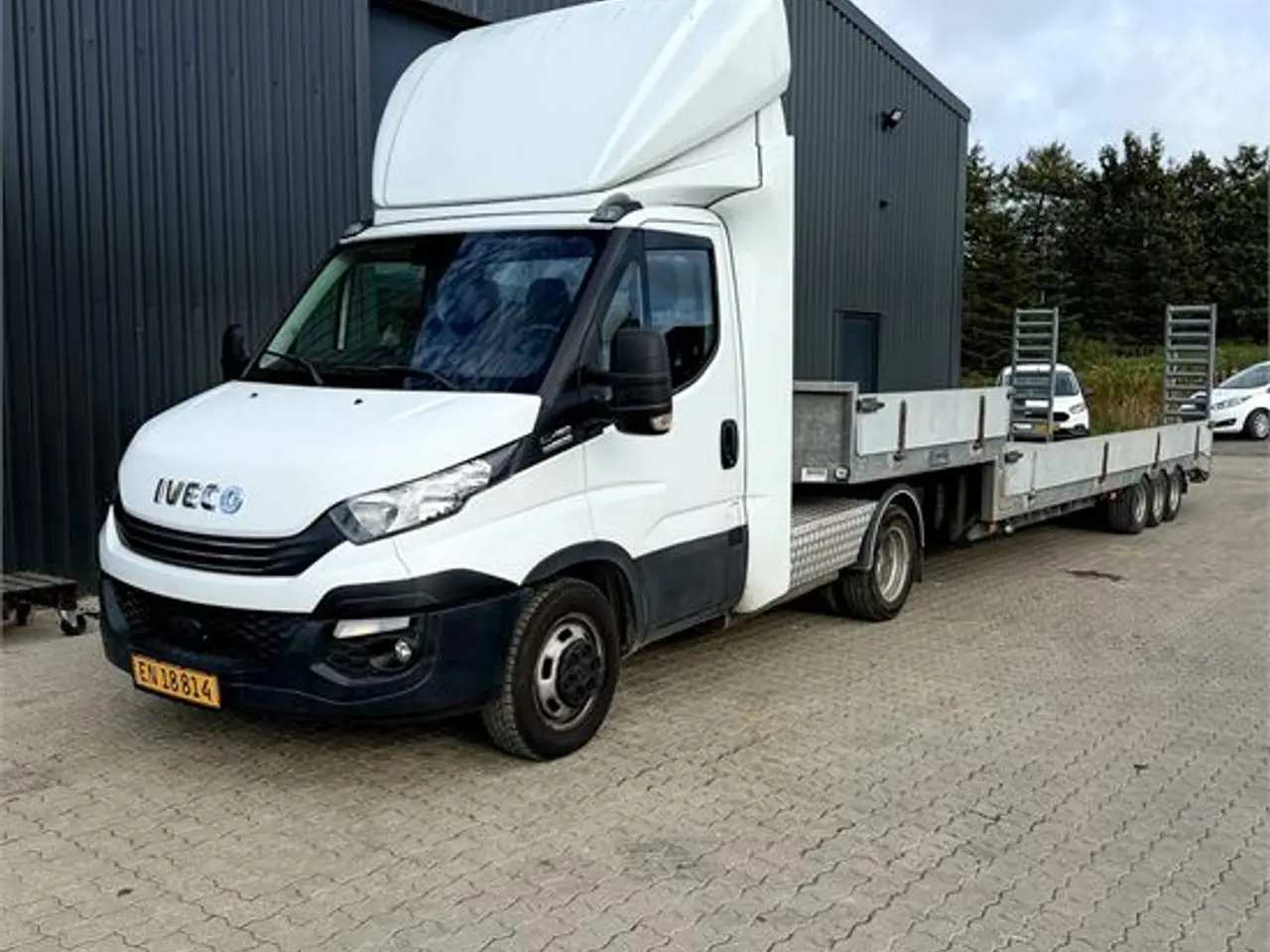 Billede 10 - Iveco Daily 40C 18 - Med trailer og lad / With trailer and flatbed