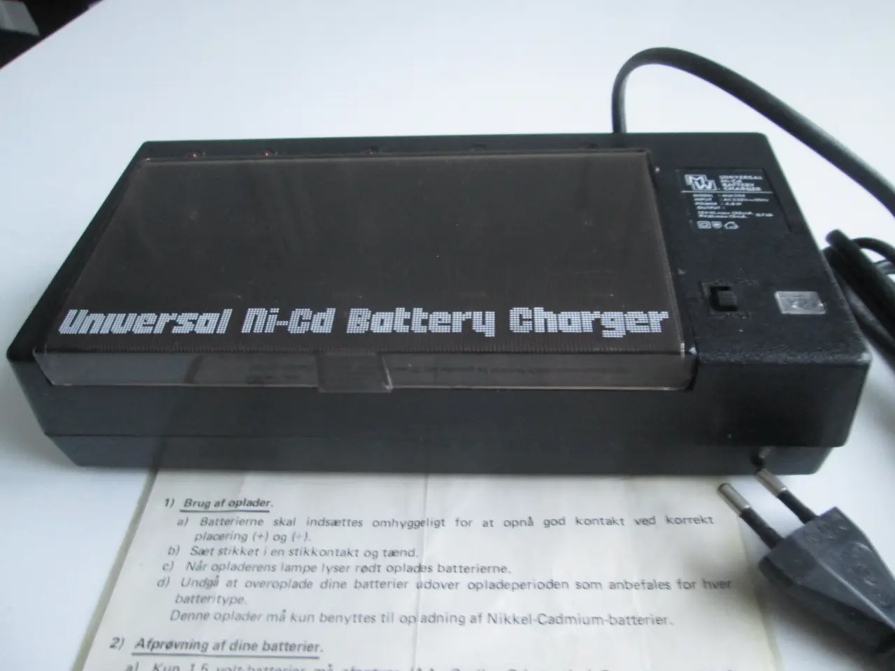 Billede 1 - Batterilader
