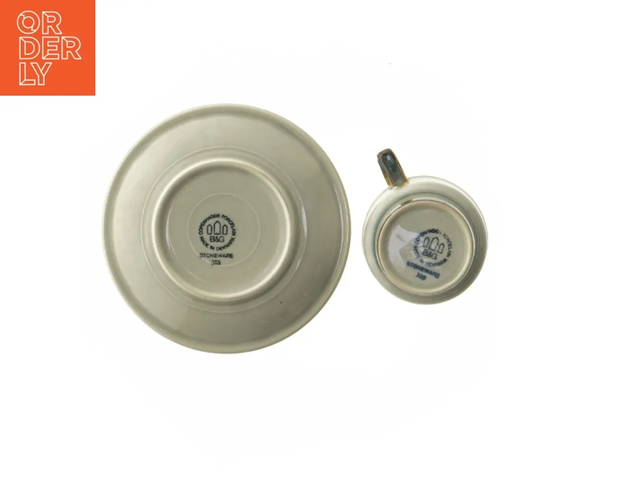 Billede 3 - Stel kaffekopper og underkopper, 5 stk. fra B&G (str. Ø 15 og Ø 7,5x7,5 cm) (DVD)