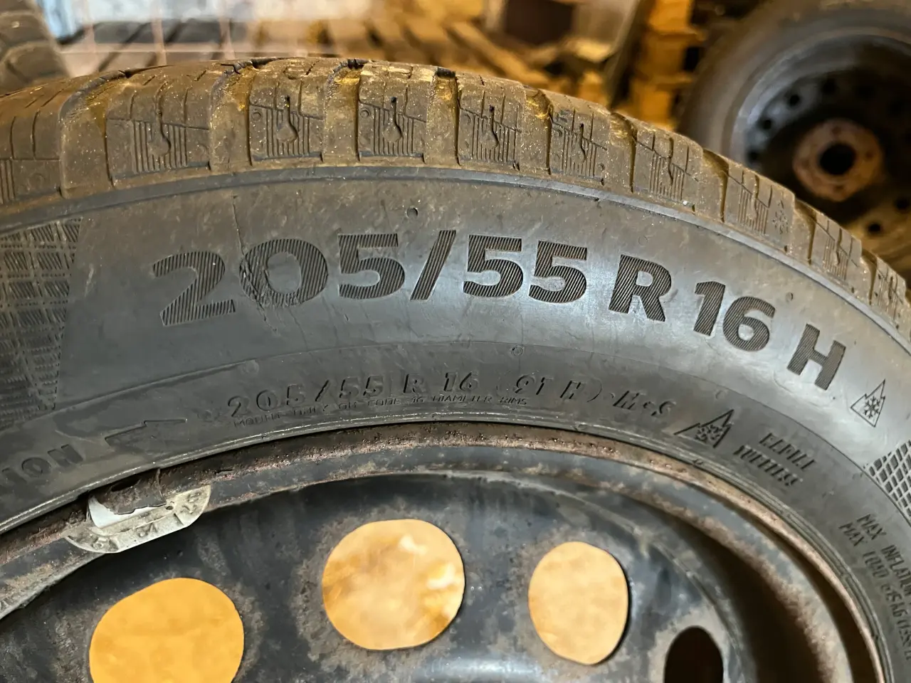 Billede 2 - Vinterhjul til Skoda Octavia 