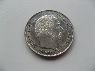 Smuk delfin 1 kr 1898, den svære