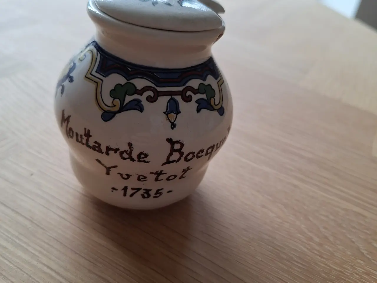 Billede 1 - Fransk senneps krukke