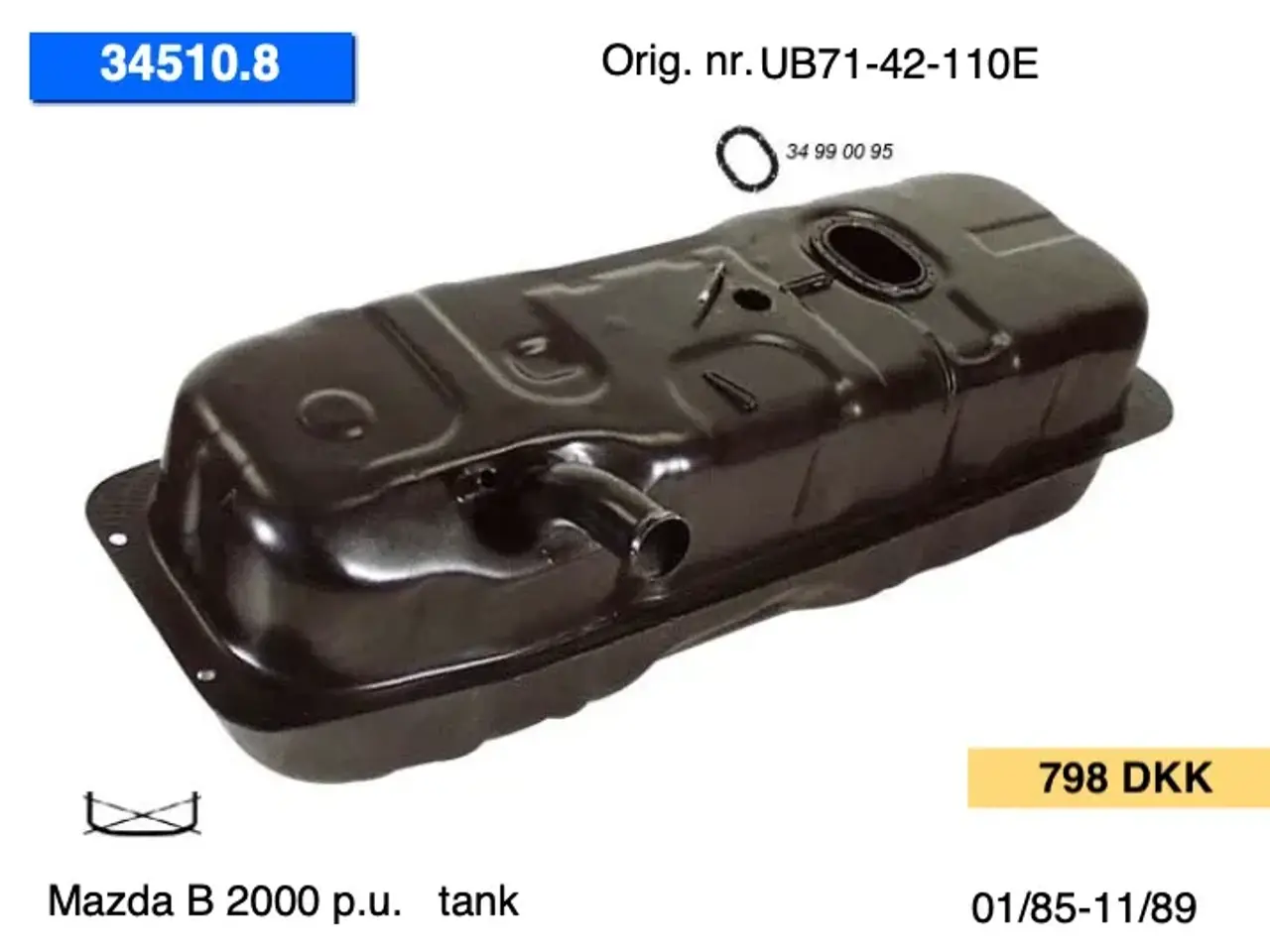 Billede 4 - Mazda 121/B pu/MX3 tank
