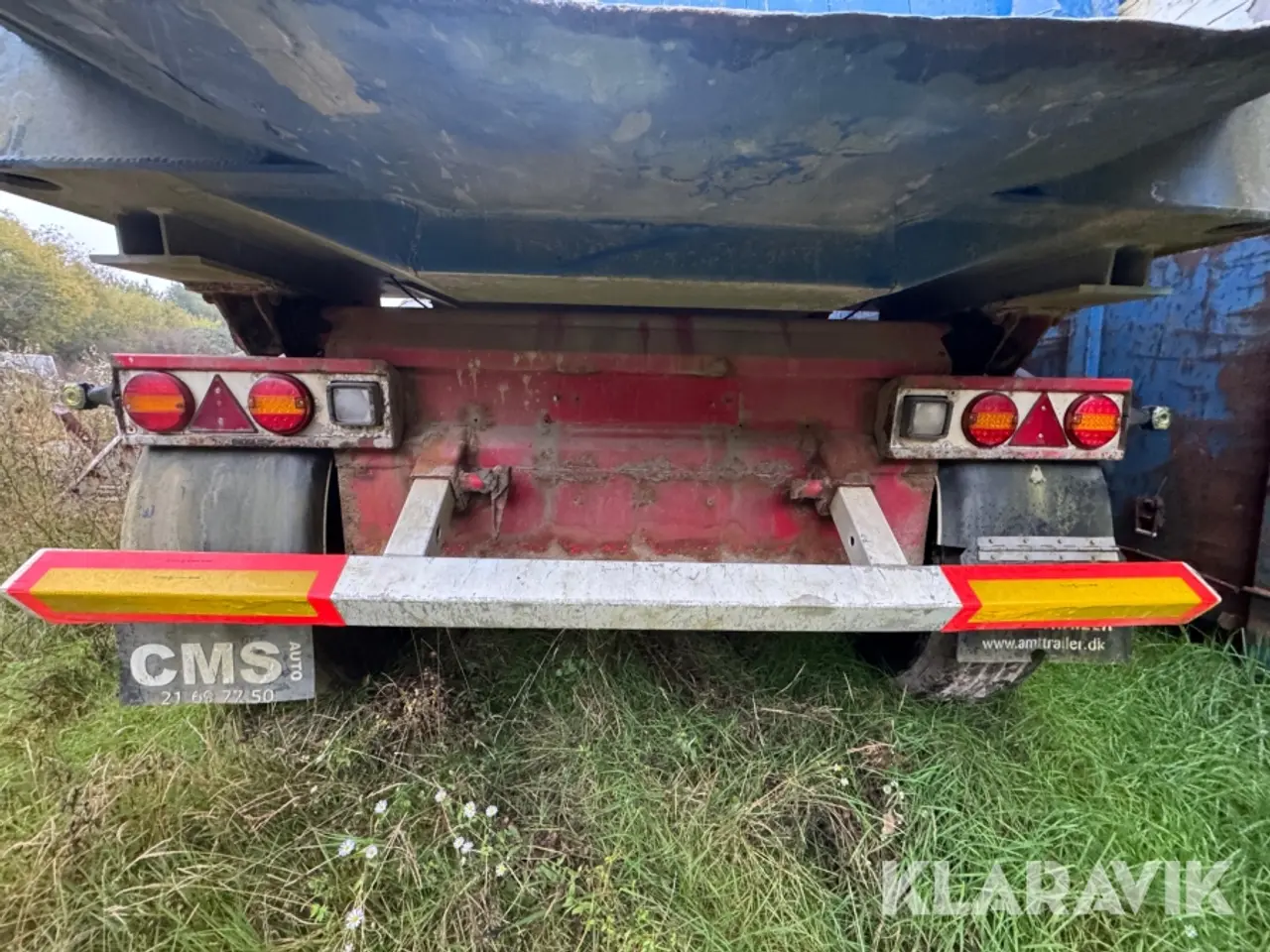 Billede 6 - Tip-sættevogn MTD S340, 3 aksler, AMT Trailer