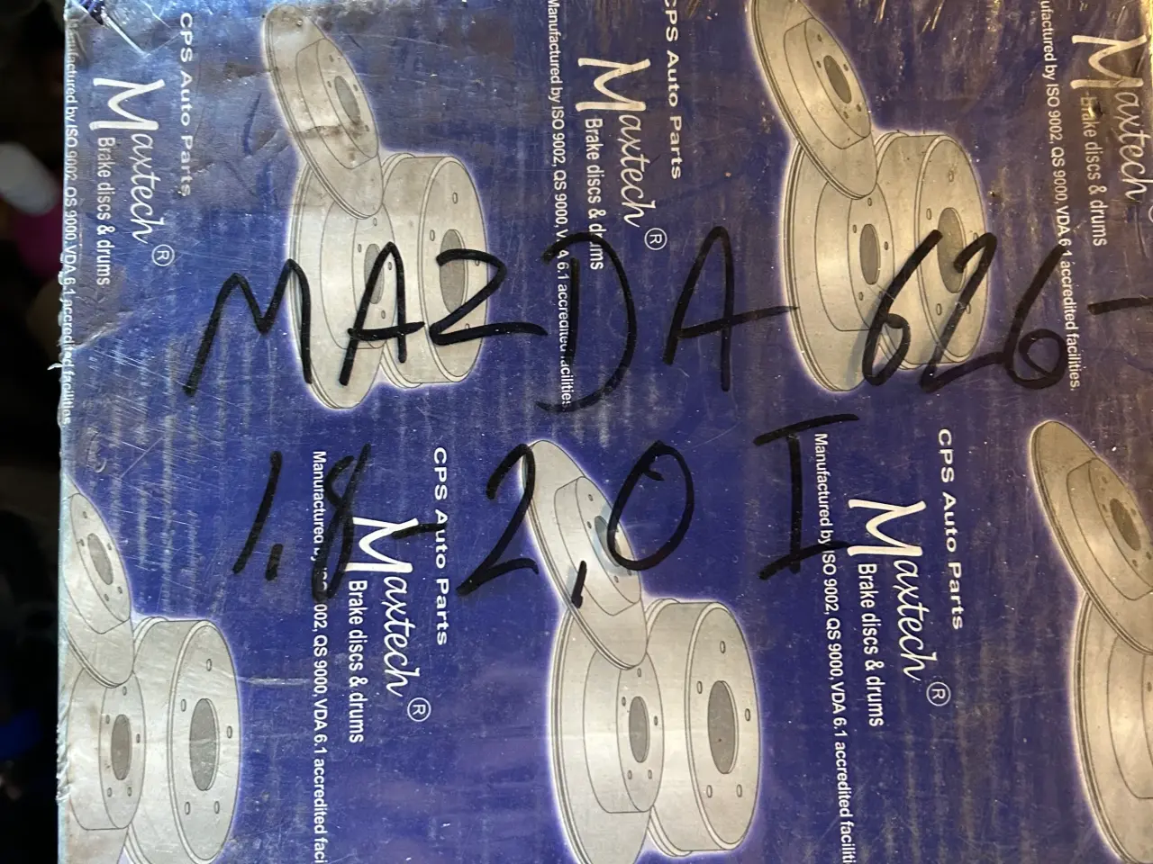 Billede 2 - Bremseskiver til Mazda 