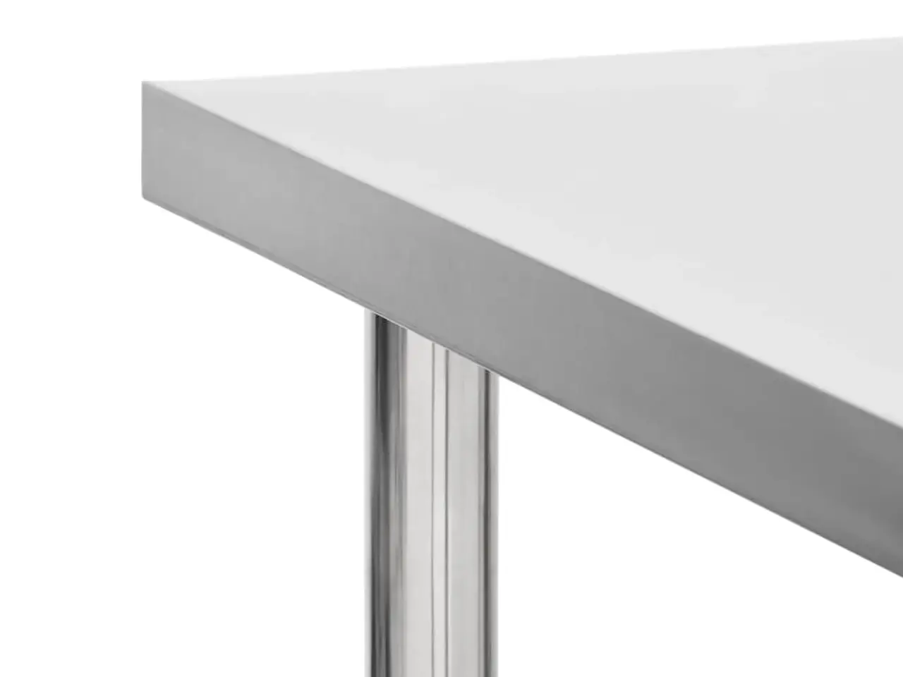 Billede 5 - Arbejdsbord til køkken med hjul 100×60×85 cm - rustfrit stål