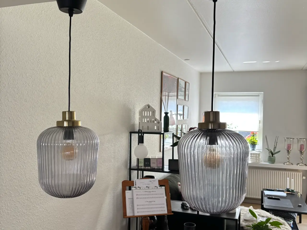 Billede 2 - 2 stk loftlamper mærket Solklint fra Ikea