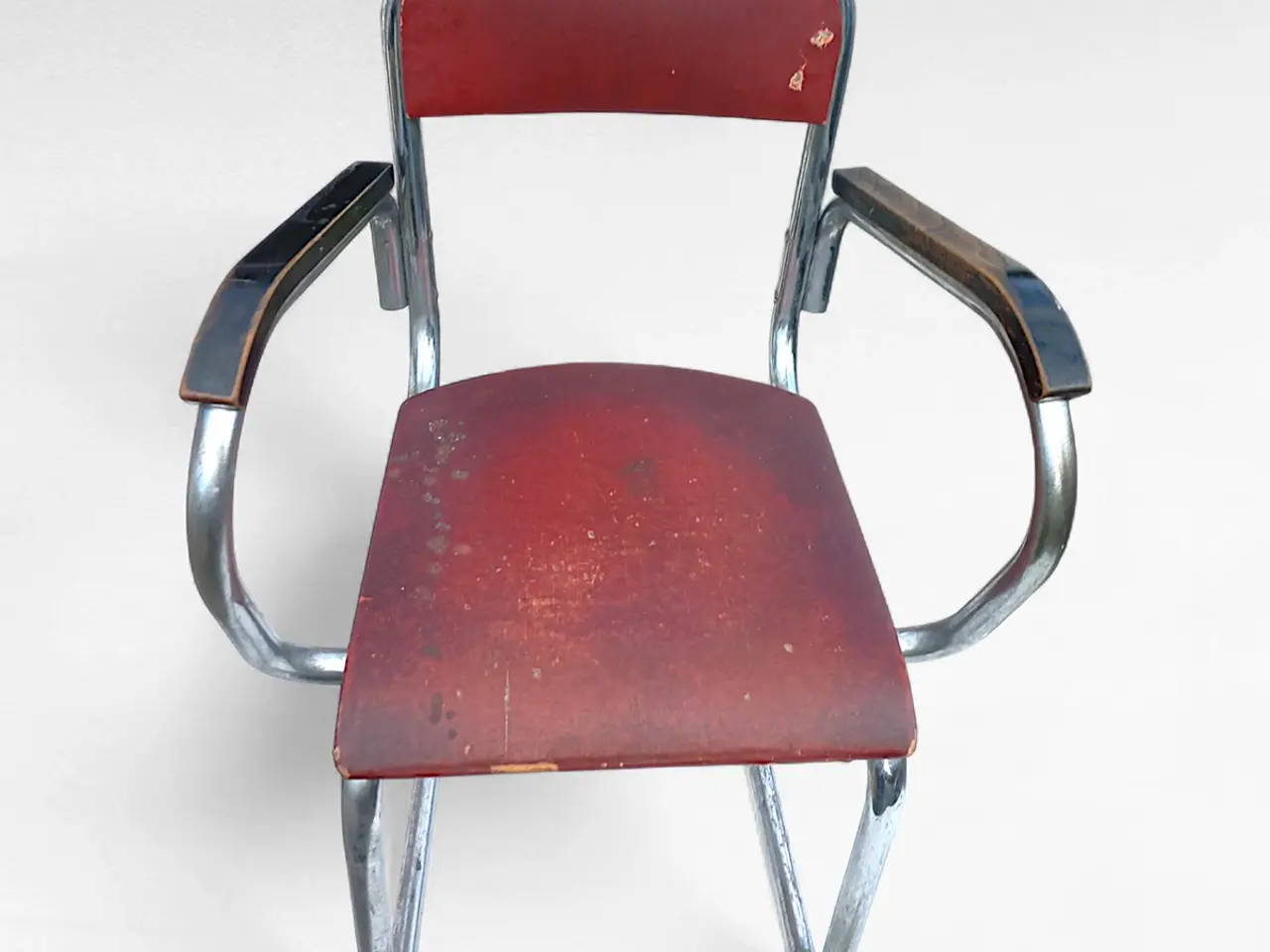 Billede 6 - Funkisstol i forkromet stål – ca. 1930/40’erne