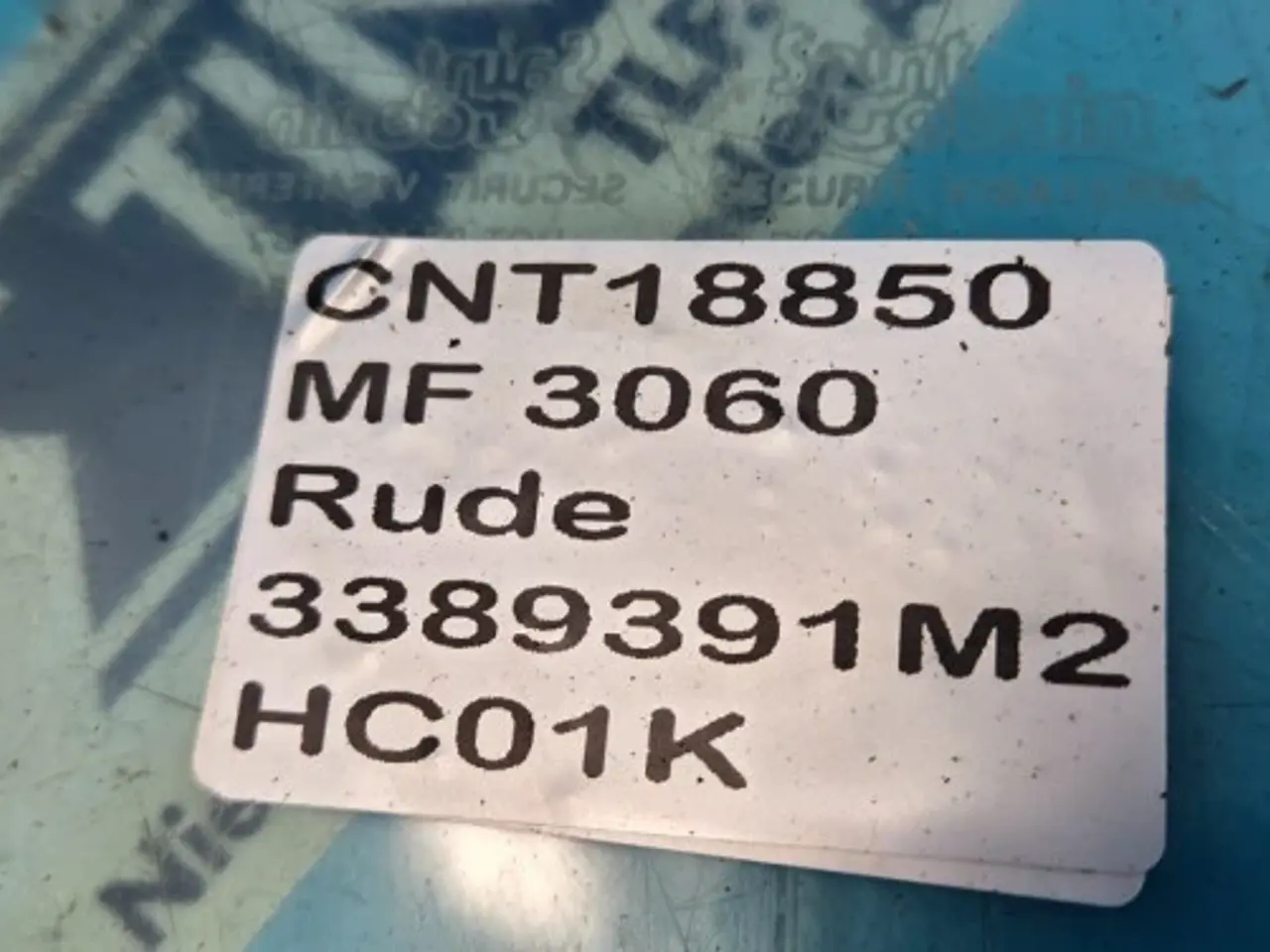 Billede 6 - Massey Ferguson 3060 Rude 3389391M2