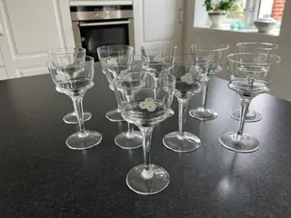 10 Stk. Rødvinsglas. Marguerite Danish Design