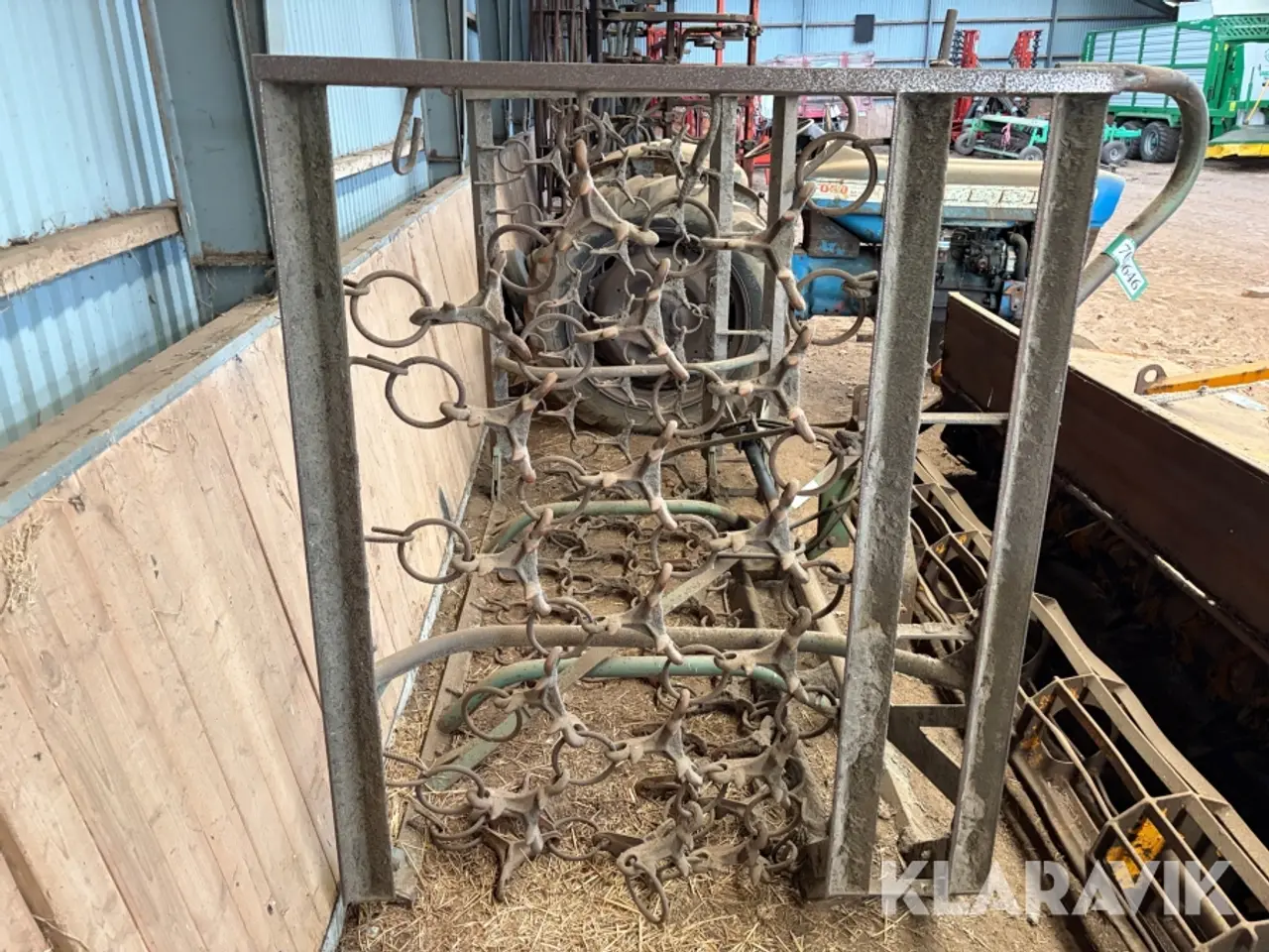 Billede 3 - Græsmarksharve med hydraulisk udklap - 6 meter