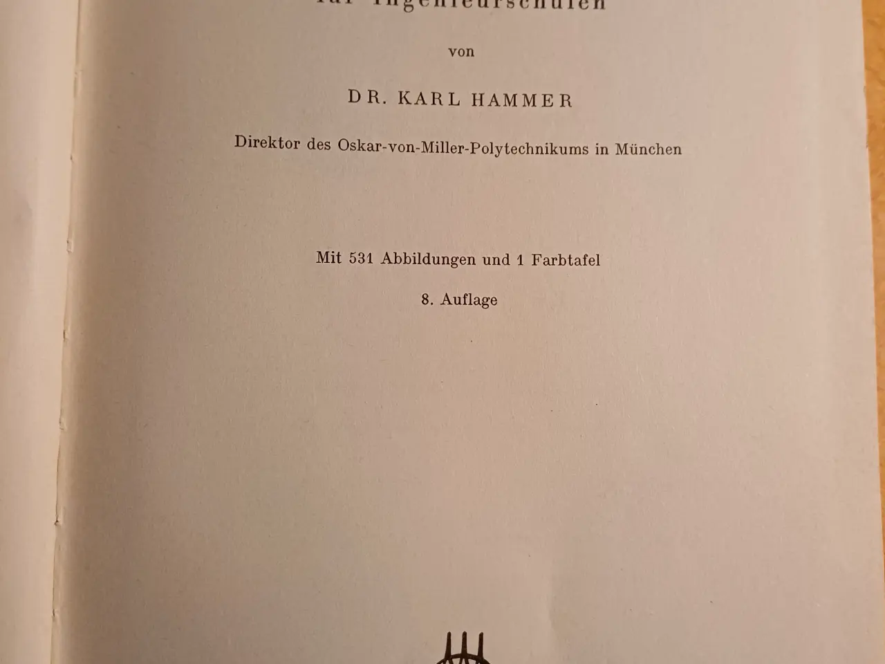 Billede 2 - Lehrbuch der Physik für Ingenieurschulen af Karl H