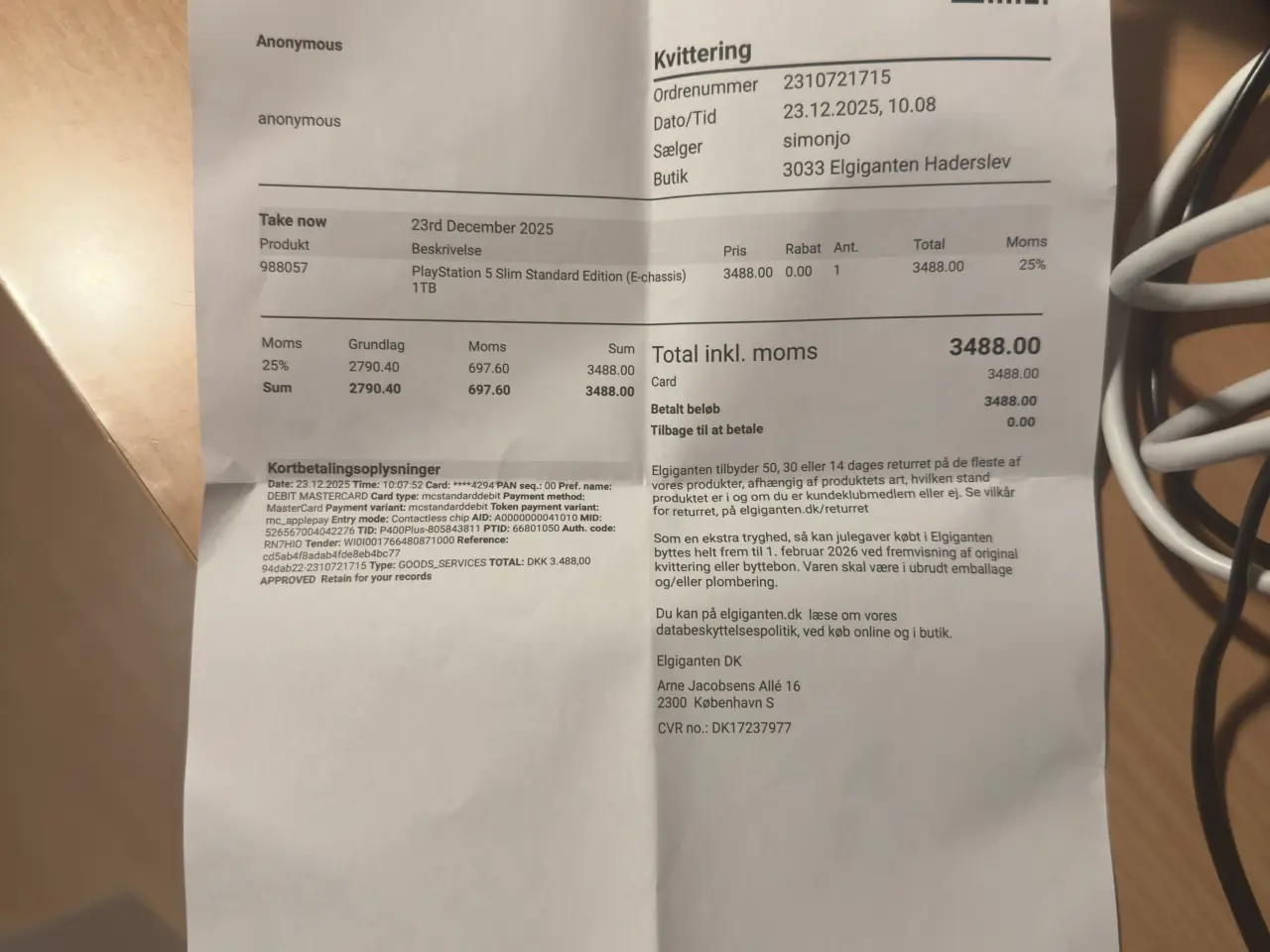 Billede 2 - Ps5 con fattura di acquisto 