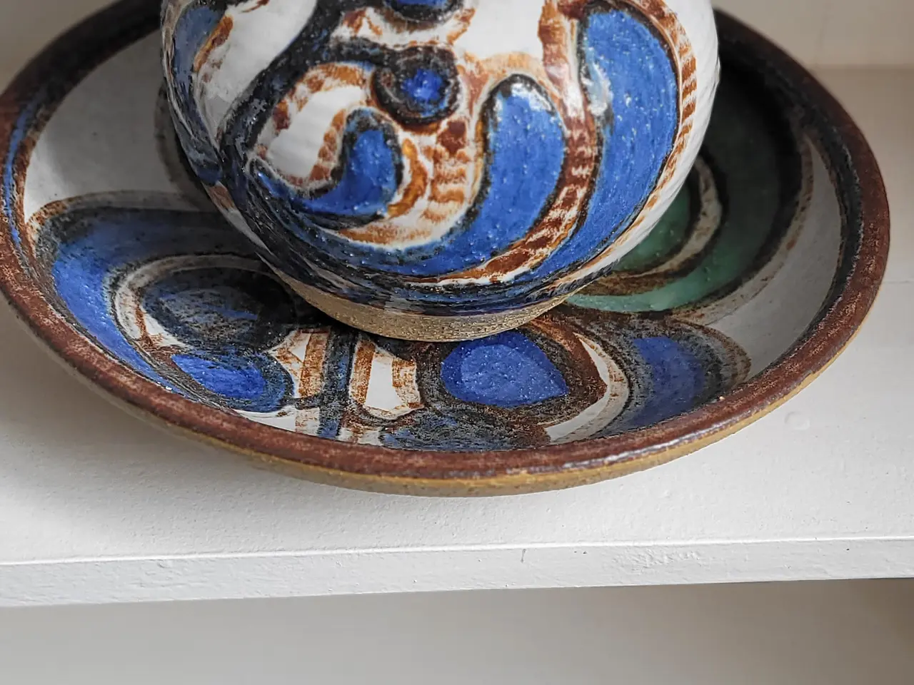 Billede 5 - Urtepotte, fad,  vase,  lysestage 