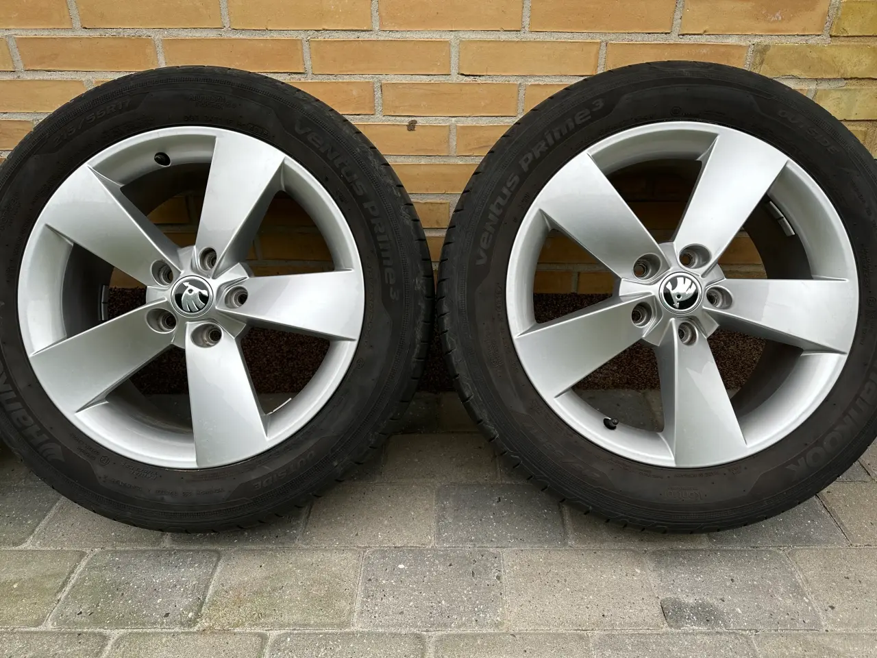 Billede 3 - 17" Originale Skoda/Vw/Audi sommerfælge 5x112