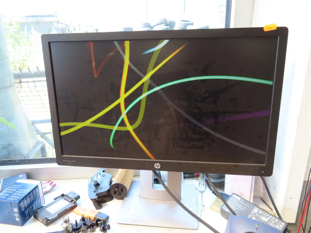 Billede 4 - Computerskærm HP EliteDisplay E232, Computer LENOVO ThinkStation P330 Tiny