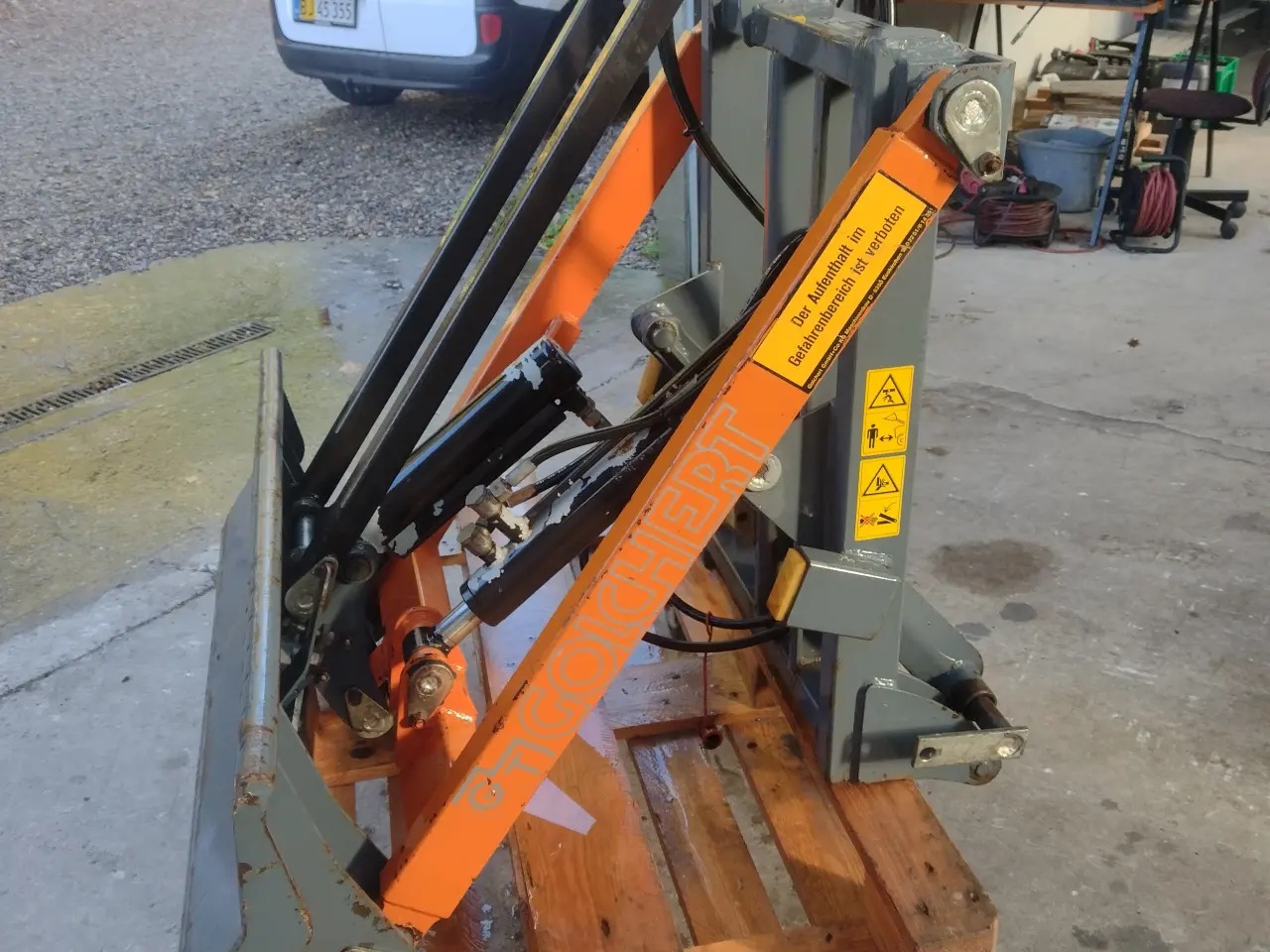 Billede 1 - Frontlift GT Golchert til mini traktor/læsser